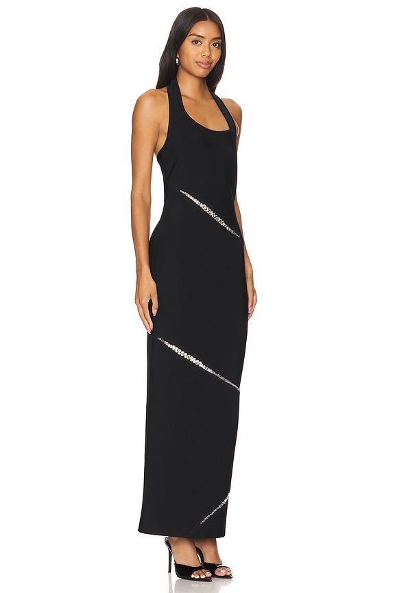 view 2 of 4 The Lennox Gown in Black