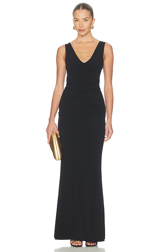 view 1 of 3 ROBE DE SOIRÉE THE PAULINA in Black