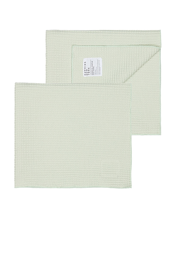 view 2 of 3 SERVIETTES in Olive & Sage