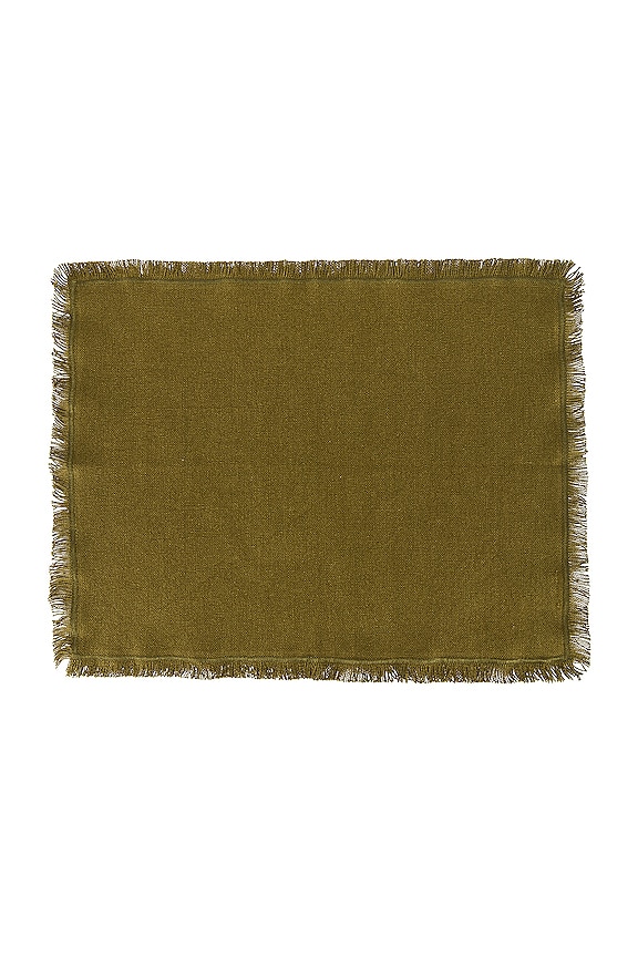view 2 of 3 ESSENTIAL プレースマットセット in Olive