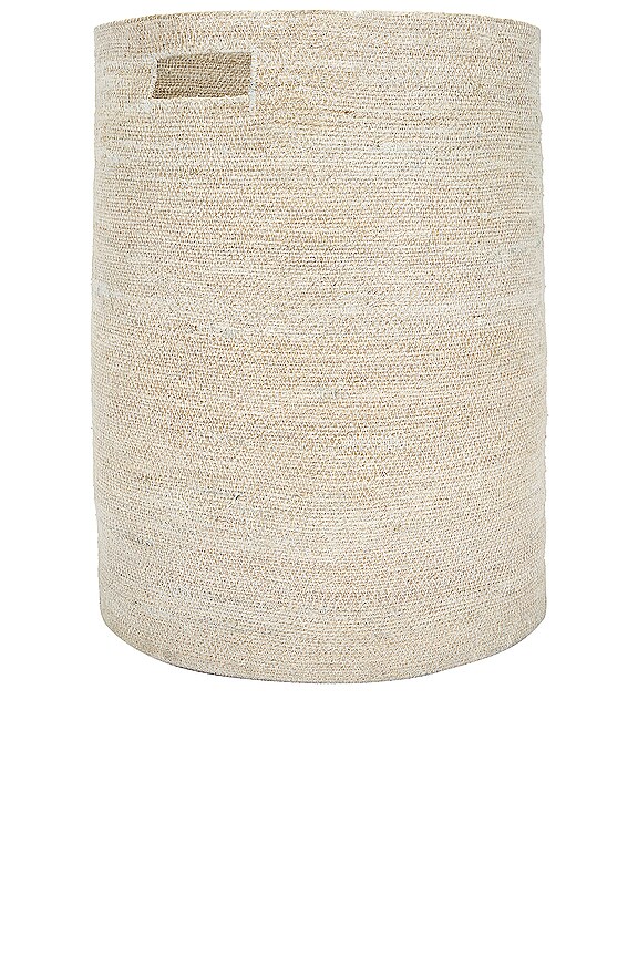 view 2 of 3 Essential Woven Hamper in White