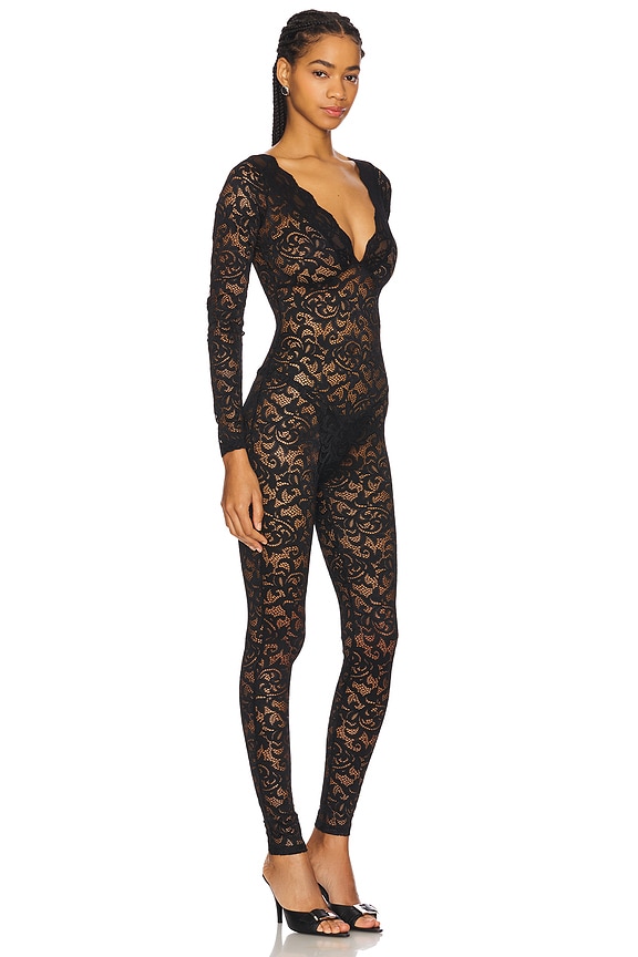 view 2 of 3 Gemma Catsuit in Black