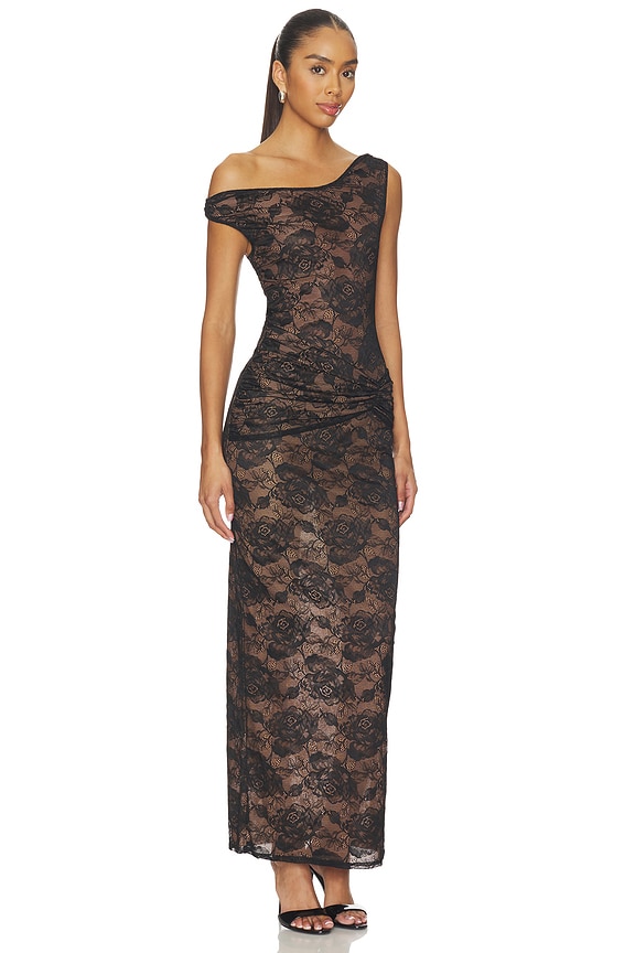 view 2 of 3 VESTIDO CORRINE MAXI in Black