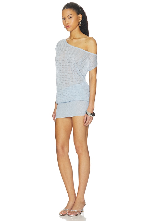 view 2 of 4 Xola Mini Dress in Blue