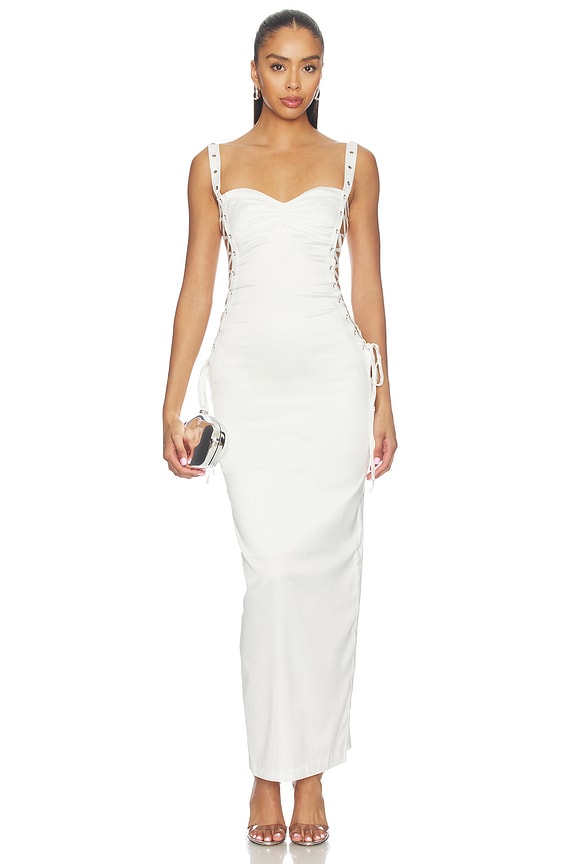 view 2 of 4 VESTIDO ASHLEE in White