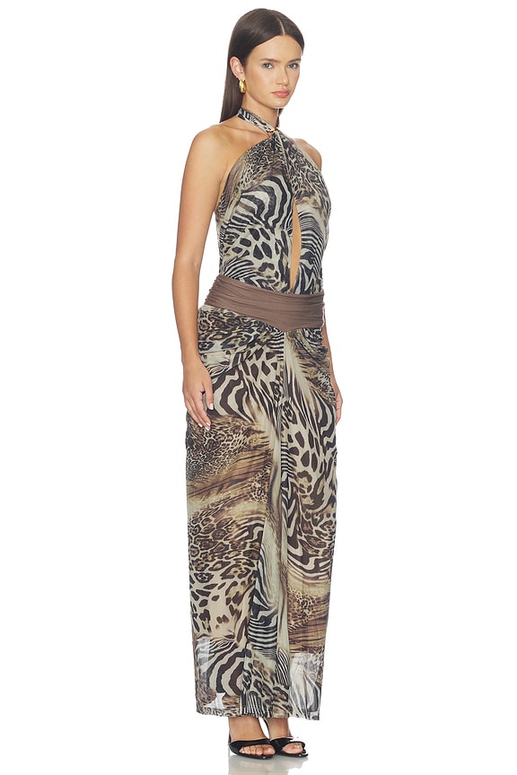 view 2 of 4 VESTIDO ISLYNN MAXI  in Safari