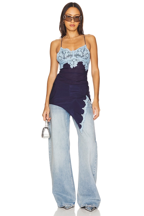 view 2 of 5 Zarina Dress in Blue