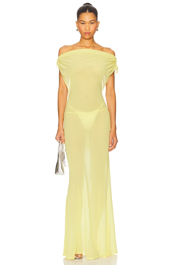 view 2 of 4 Khalo Maxi Dress in Yellow