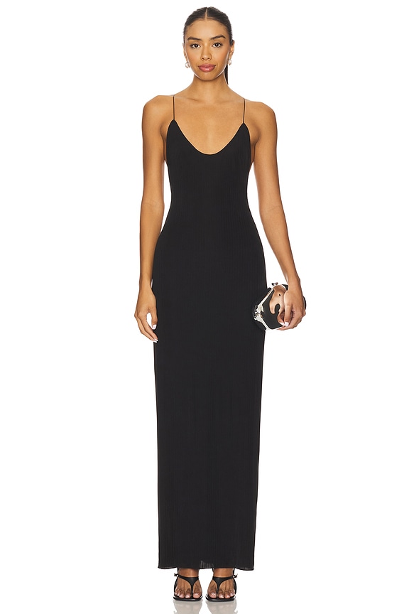 view 2 of 5 VESTIDO SIMONE MAXI in Black