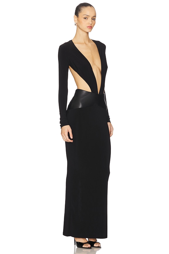 view 2 of 3 Carmina Maxi Dress in Black