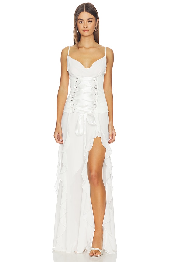 view 1 of 3 VESTIDO MARLETTE 2.0 in White