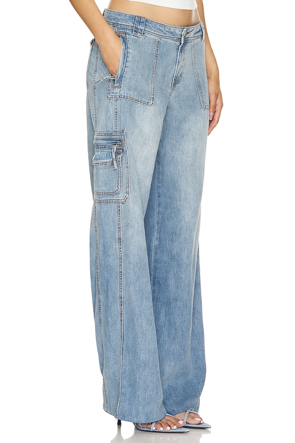 view 2 of 4 Harlin Wide Leg in Light Blue