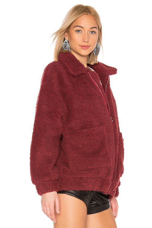 view 2 of 4 КУРТКА PIXIE in Burgundy