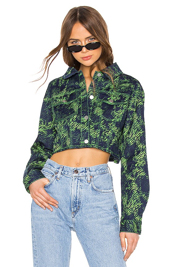 view 2 of 5 Sinead Jacket in GreenTiger in Green Tiger