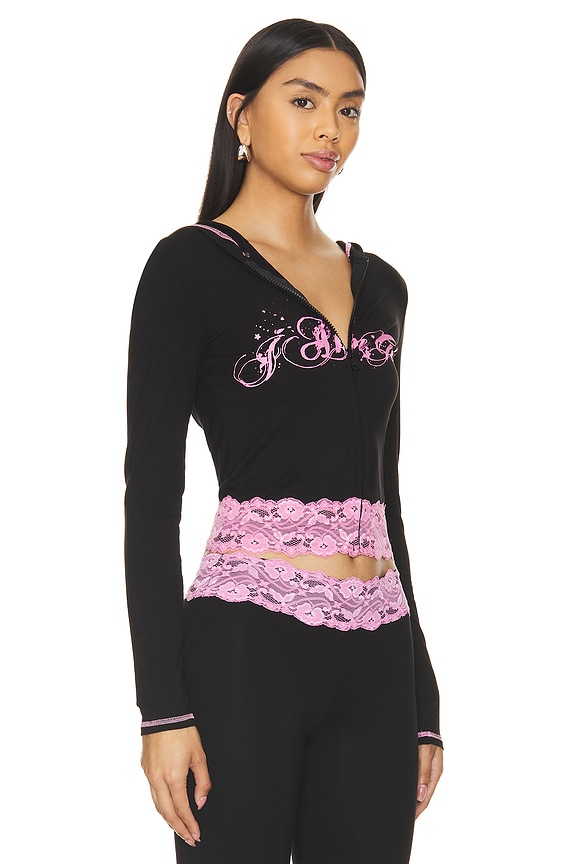 view 2 of 4 TARSHA 자켓 in Black