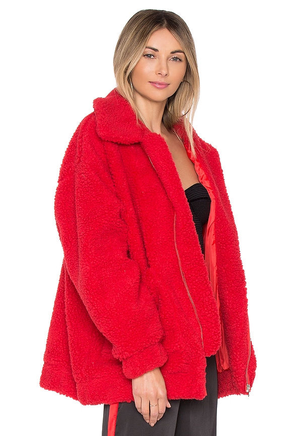 view 2 of 4 MANTEAU PIXIE in Red