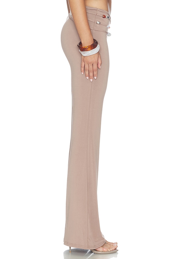 view 2 of 6 PANTALÓN RHEA  in Taupe