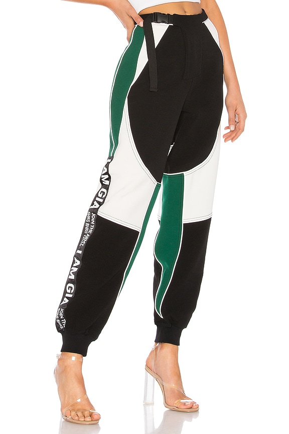 view 2 of 4 Electra Pant in Black, Green & White