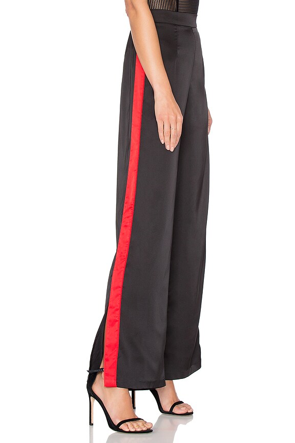 view 2 of 4 PANTALÓN MAXWELL in Black & Red