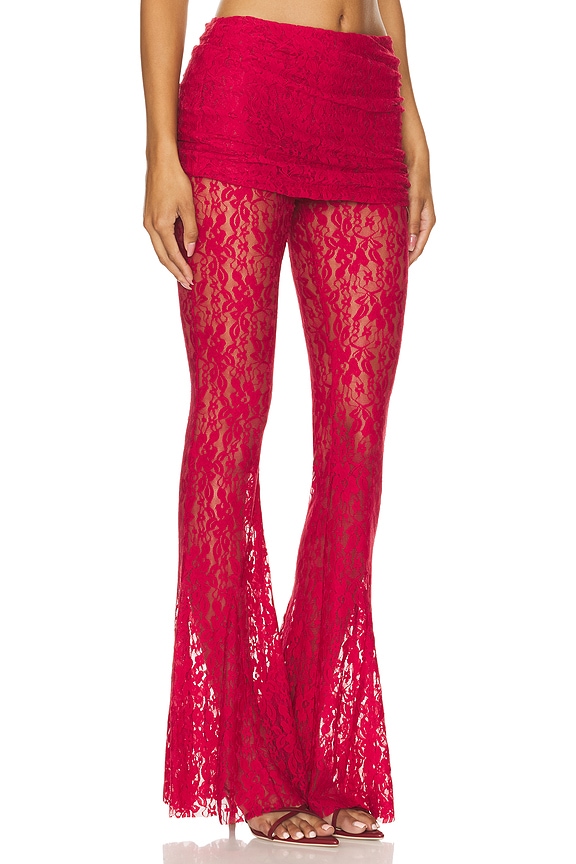 view 2 of 6 PANTALON KYLEAH in Red