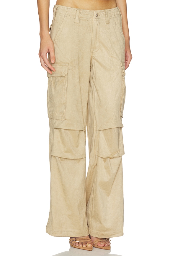 view 2 of 6 PANTALON EFFIE CARGO in Brown