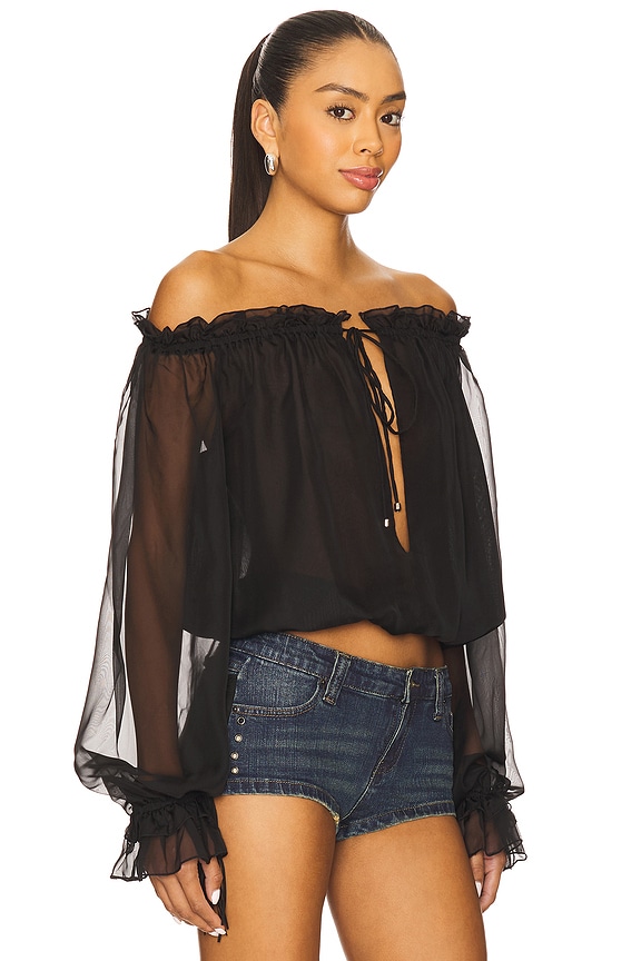 view 2 of 4 Jazmin Top in Black