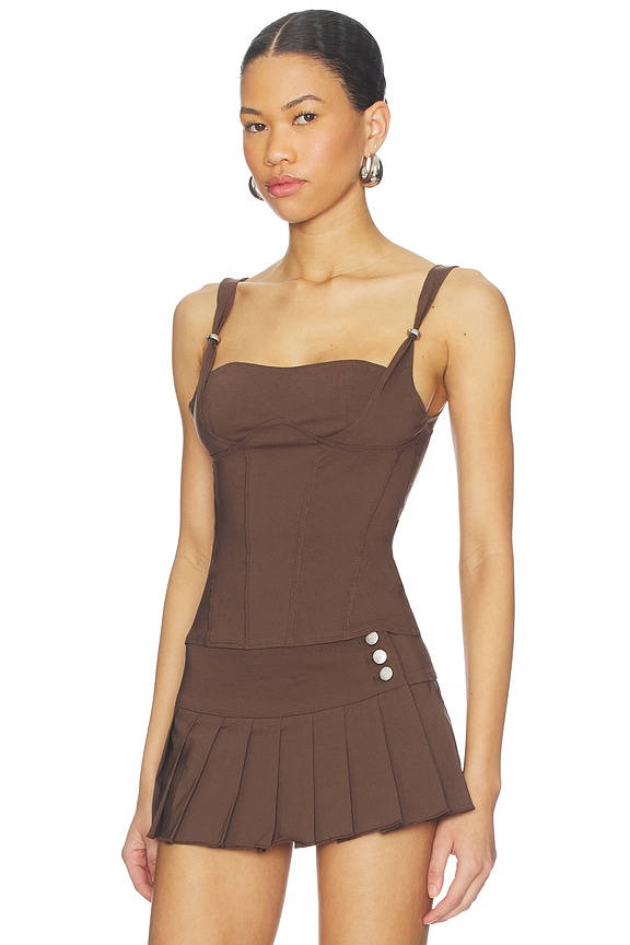 view 2 of 4 CORSÉ IDEZ in Brown