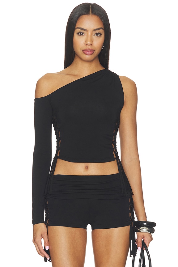 view 2 of 5 Marielle Top in Black