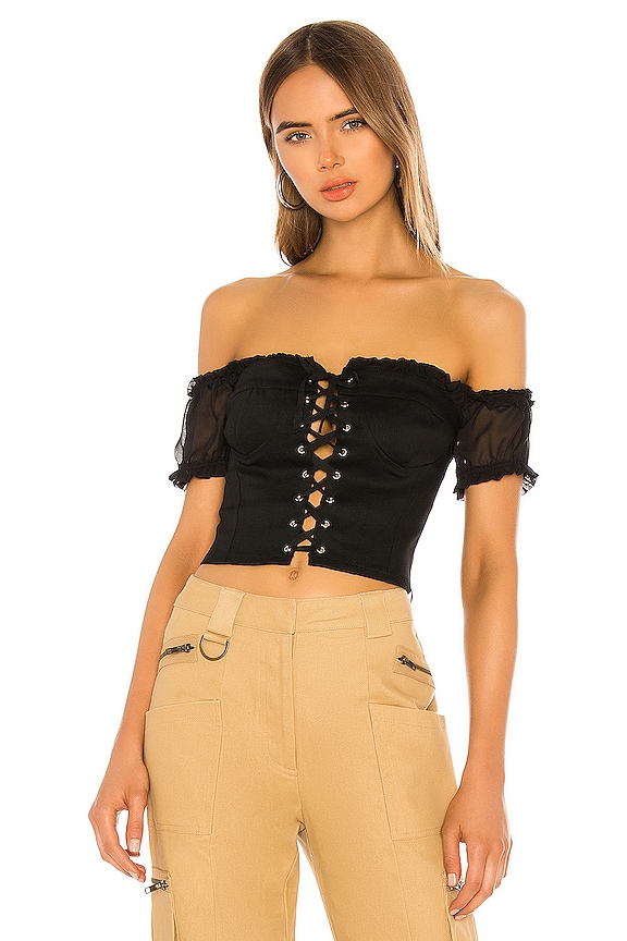 view 1 of 4 Holly Top in Black