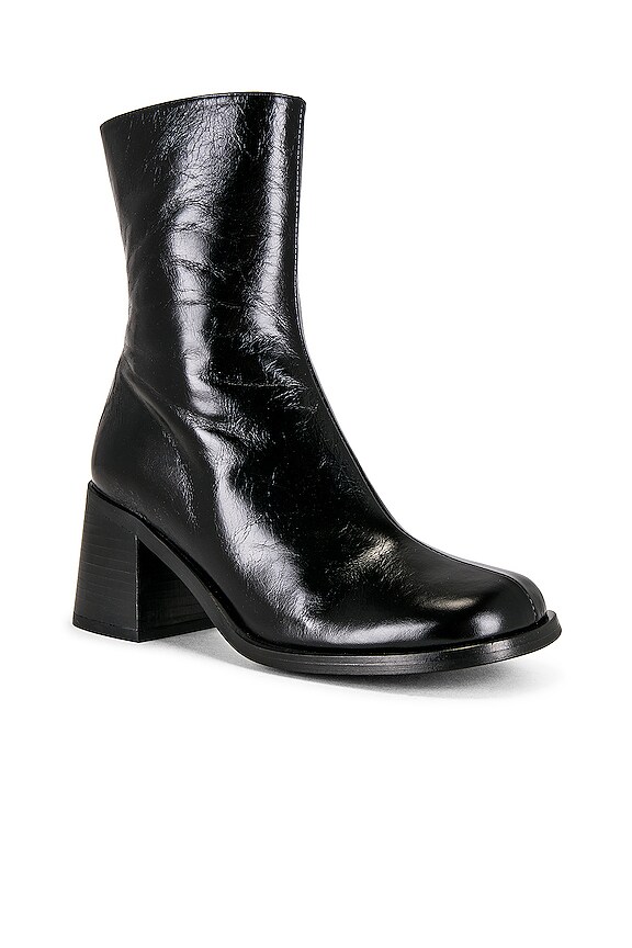 view 2 of 5 ПОЛУСАПОГИ MALL in Black