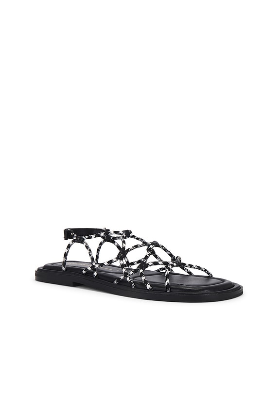 view 2 of 5 SANDALIA LYCHEE in Black & White