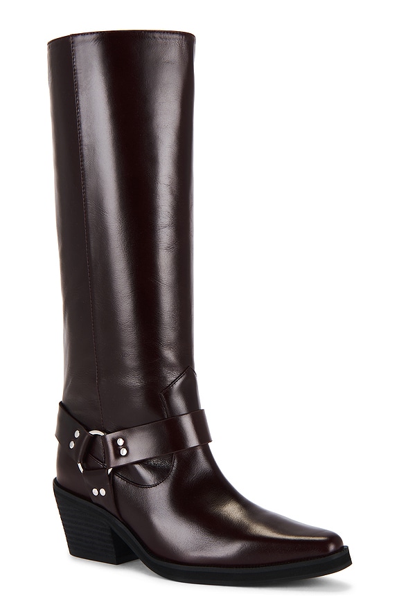 view 2 of 5 Josephine Boot in Maroon