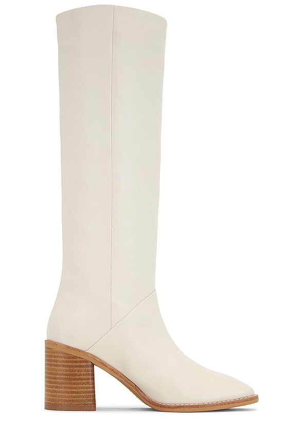 INTENTIONALLY BLANK Coucou Boot in Cream | REVOLVE