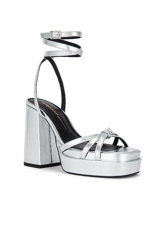 view 2 of 5 x REVOLVE Detroit Platform Sandal in Silver