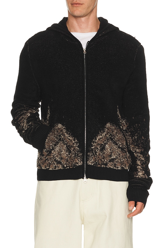 view 1 of 4 Loopfront Hoodie in Black Rust