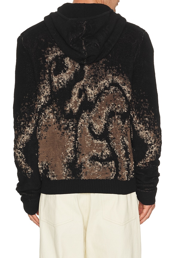 view 2 of 4 Loopfront Hoodie in Black Rust