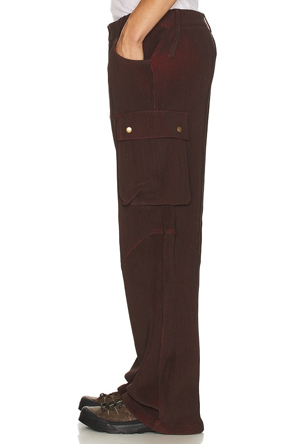 view 2 of 5 PANTALON CARGO BLAZE in Dark Scarlet