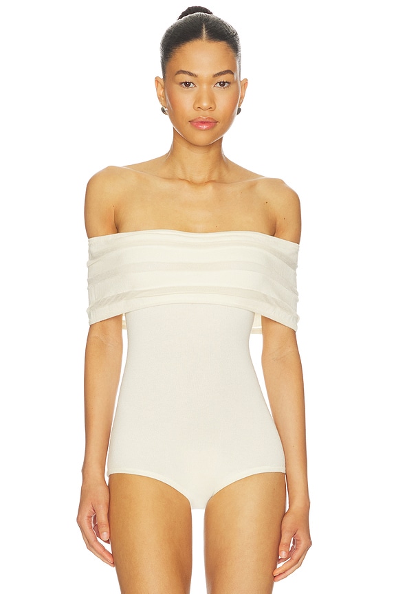 view 2 of 5 Stacks Top in Off White