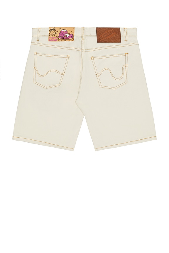 view 2 of 4 Jean Shorts in Whisper White