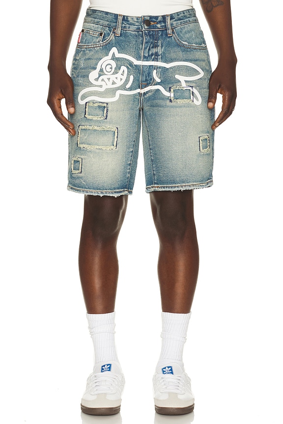 view 1 of 4 SHORTS DENIM RETURNER in Chocolate Chip