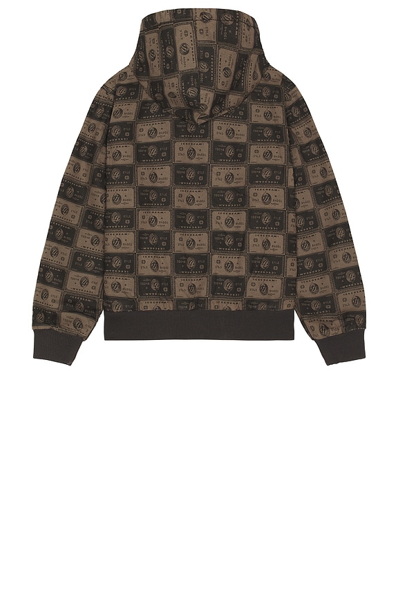 view 2 of 5 Credit Check Workwear Hoodie in Dark Gull Grey