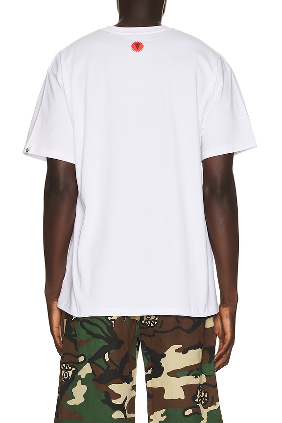 view 2 of 4 CAMISETA CAMO DOG in White
