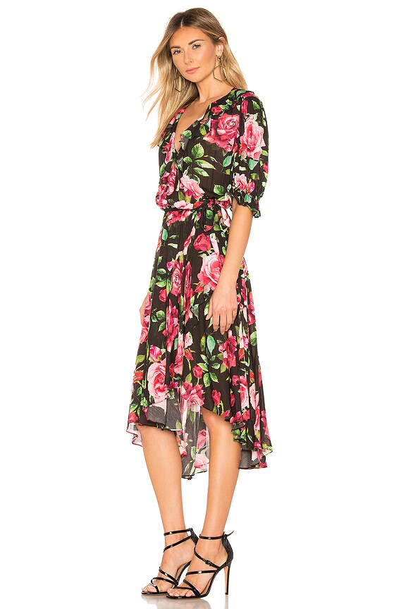 view 2 of 4 ПЛАТЬЕ С ЗАПАХОМ CHA CHA in Black Rose