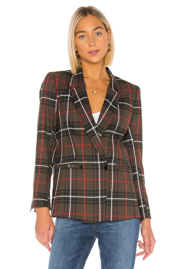 view 2 of 5 DB Blazer in Army Tartan