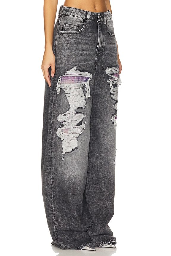 view 2 of 6 Coco Wide Leg Jeans in Black