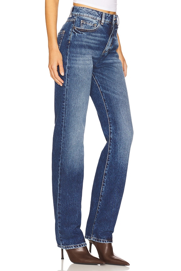 view 2 of 6 Skye Straight Leg Jeans in Deep Blue