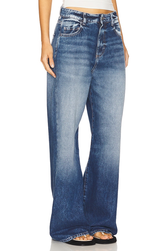 view 2 of 6 Debby Wide Leg Jeans in Deep Blue