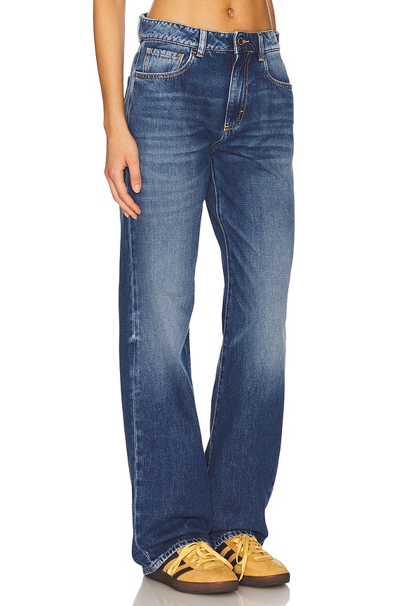 view 2 of 6 Iris Wide Leg Jeans in Deep Blue