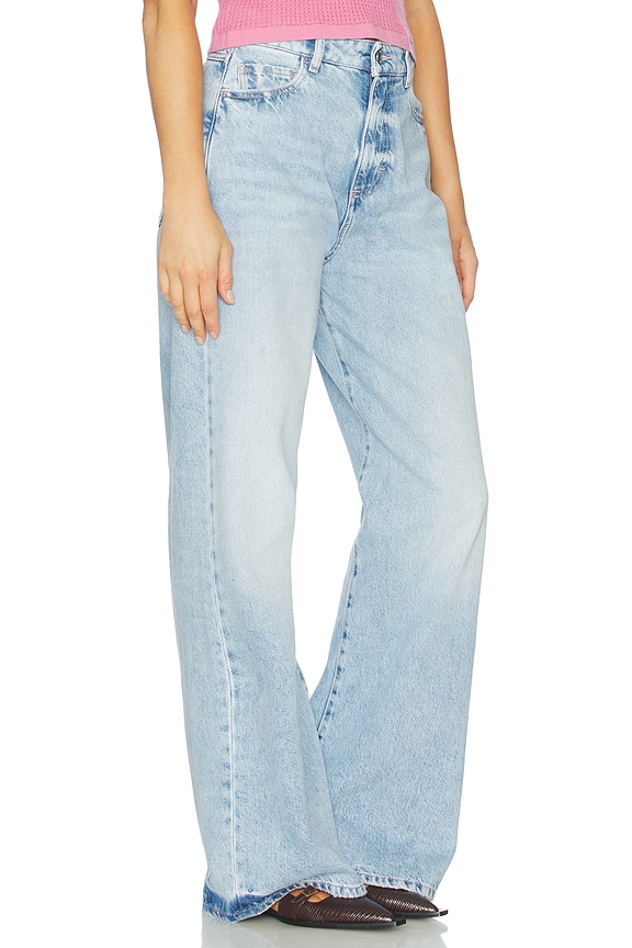 view 2 of 6 Debby Wide Leg Jeans in Sky Blue