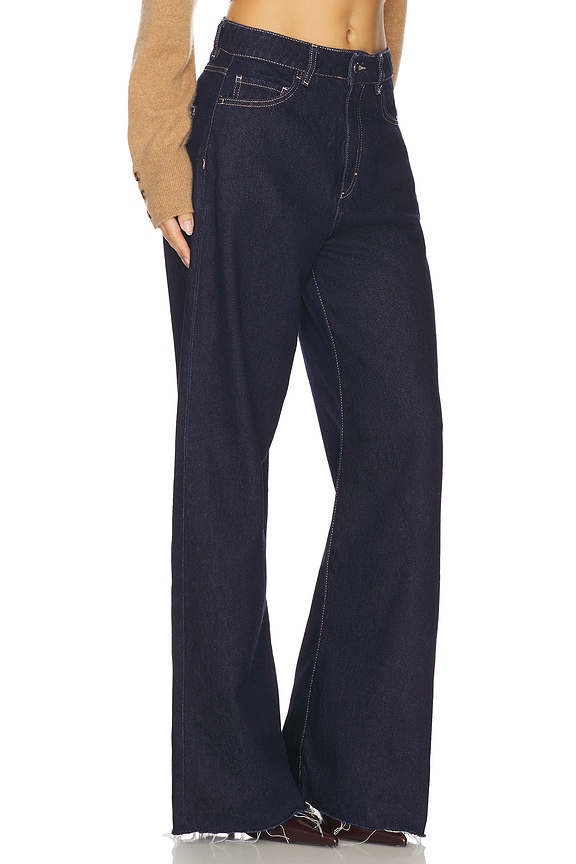 view 2 of 6 Debby Wide Leg Jeans in Indigo Undone